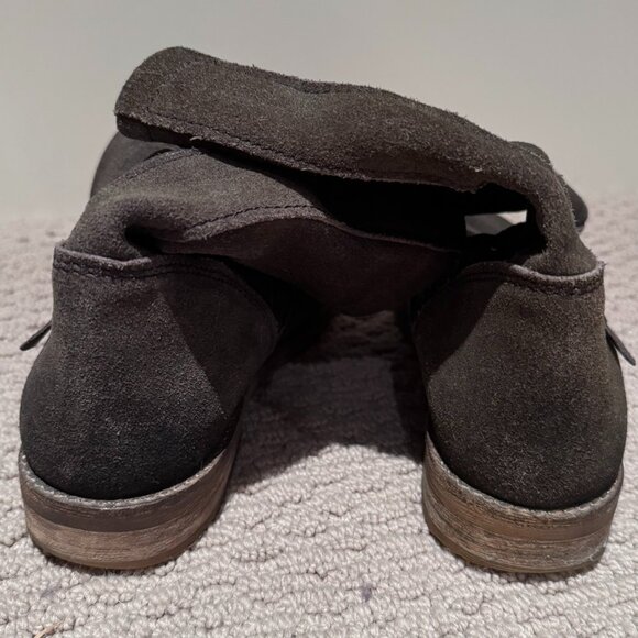 Joe Sanchez - Brown Suede Moto Buckle Boots - Size 38 - Picture 6 of 8